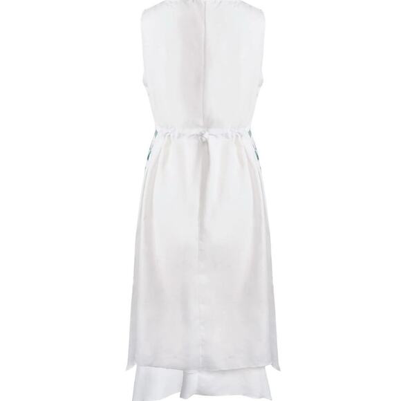 Women's 2 Piece Outfit Floral Sleeveless Loose Maxi with Jacket Formal - Picture 4 of 5